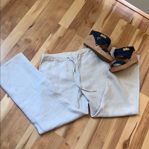 CHARTER CLUB LINEN PANTS